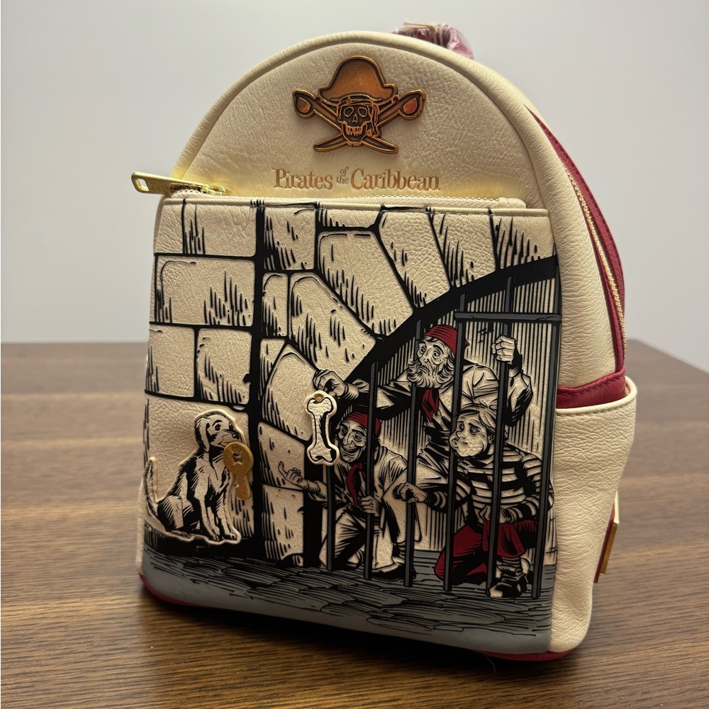 NWT! Loungefly Pirates of the Caribbean backpack